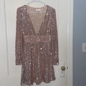 Sparking Pink Dress